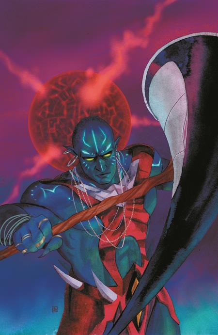 JUSTICE LEAGUE UNLIMITED #12 CVR E KEVIN WADA CARD STOCK VAR (DC K.O.)