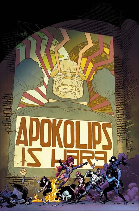 TITANS #28 CVR B BRAD WALKER CARD STOCK VAR (DC K.O.)