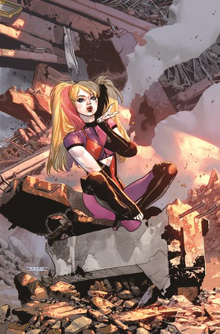 HARLEY QUINN #55 CVR C MAHMUD ASRAR CARD STOCK VAR