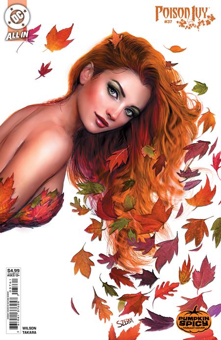 POISON IVY #37 CVR E NATHAN SZERDY PUMPKIN SPICY CARD STOCK VAR