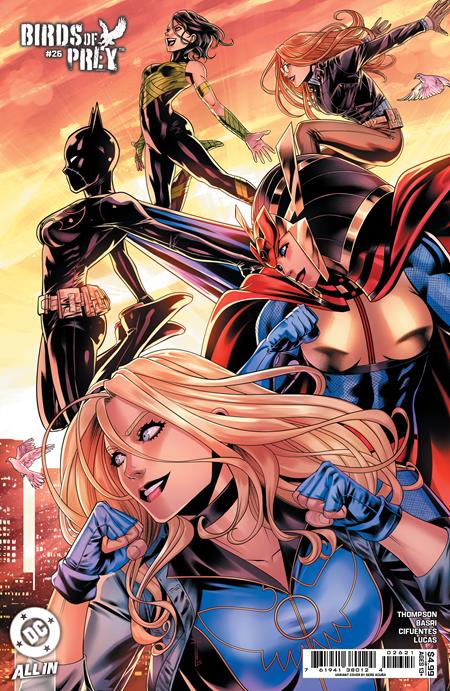 BIRDS OF PREY #26 CVR D SERG ACUNA CARD STOCK VAR