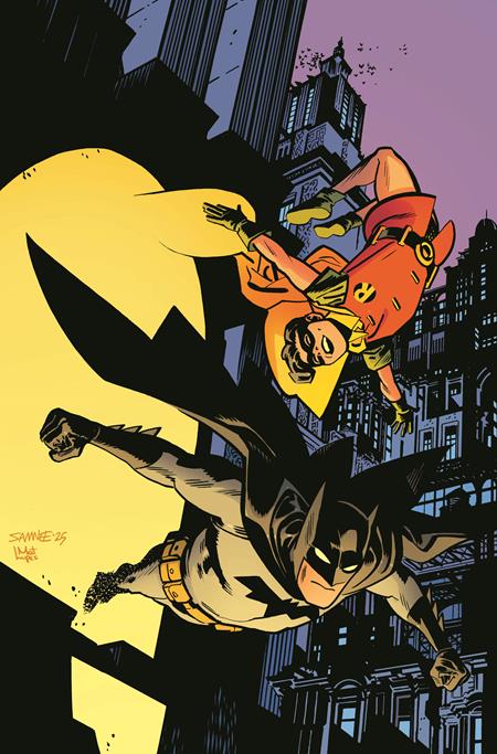 BATMAN & ROBIN YEAR ONE #12 (OF 12) CVR A CHRIS SAMNEE