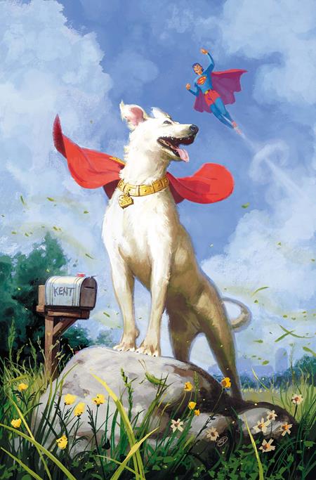 KRYPTO THE LAST DOG OF KRYPTON #5 (OF 5) CVR B DAVID TALASKI CARD STOCK VAR