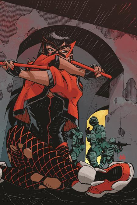 JUSTICE LEAGUE RED #3 (OF 6) CVR C CULLY HAMNER CARD STOCK VAR