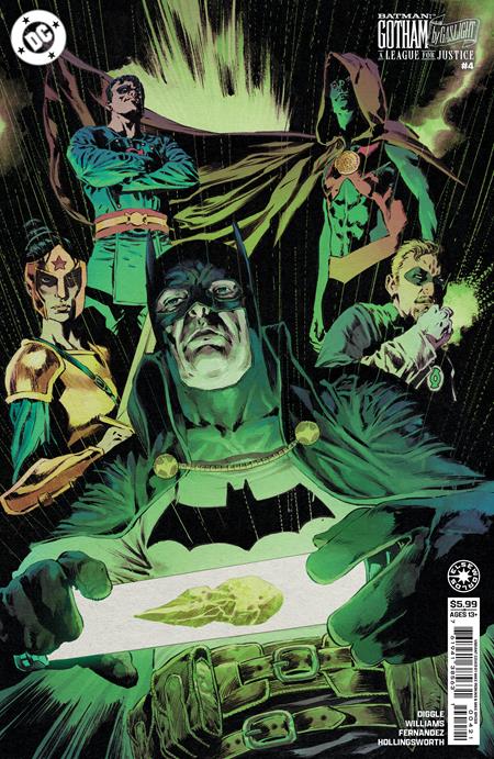 BATMAN GOTHAM BY GASLIGHT A LEAGUE FOR JUSTICE #4 (OF 6) CVR C MIKE PERKINS CARD STOCK VAR