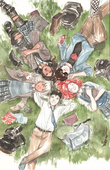 GOTHAM ACADEMY FIRST YEAR #1 (OF 6) CVR B DUSTIN NGUYEN VAR