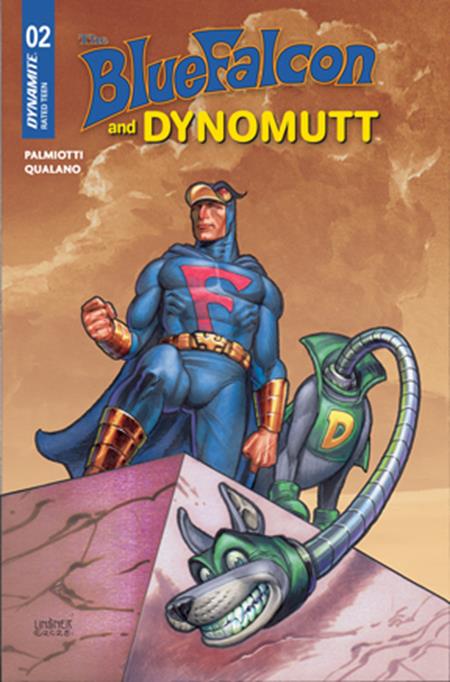 BLUE FALCON & DYNOMUTT #2 CVR C JOSEPH MICHEAL LINSNER VAR