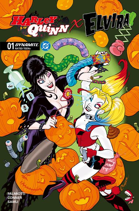 HARLEY QUINN X ELVIRA #1 CVR A AMANDA CONNER