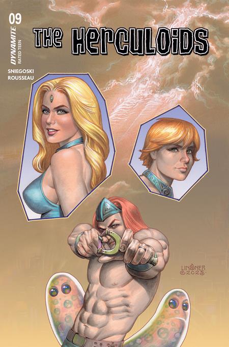 HERCULOIDS #9 CVR B JOSEPH MICHEAL LINSNER VAR