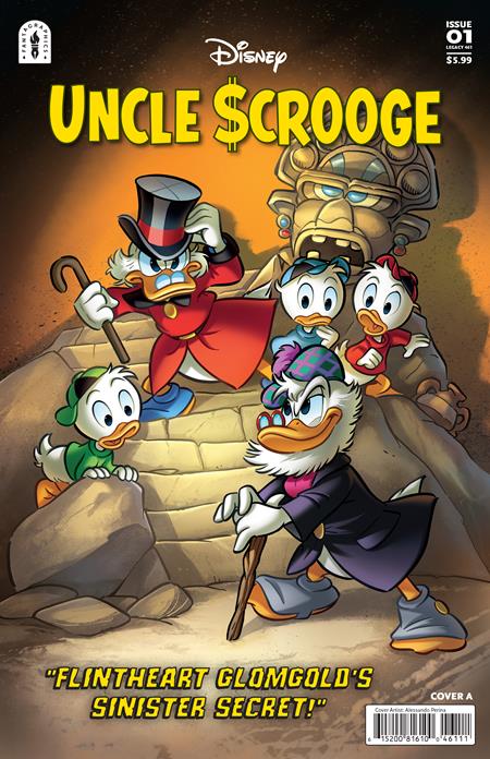 UNCLE SCROOGE FLINTHEART GLOMGOLDS SINISTER SECRET #1 (OF 3) CVR A  ALESSANDRO PERINA