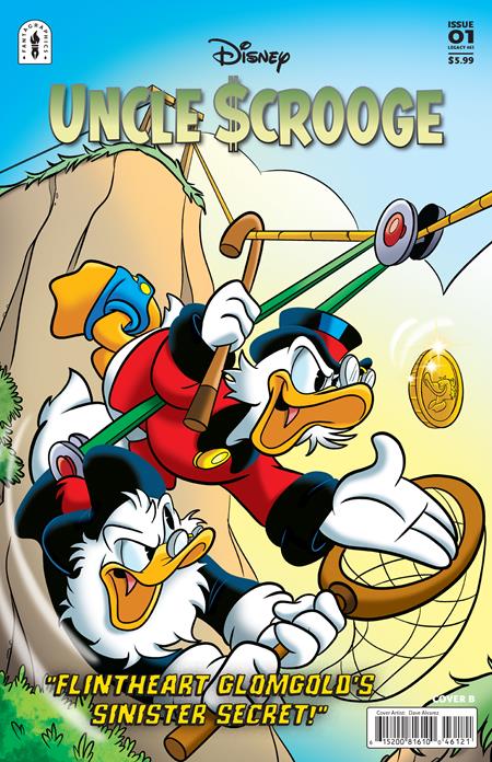 UNCLE SCROOGE FLINTHEART GLOMGOLDS SINISTER SECRET #1 (OF 3) CVR B DAVE ALVAREZ VAR