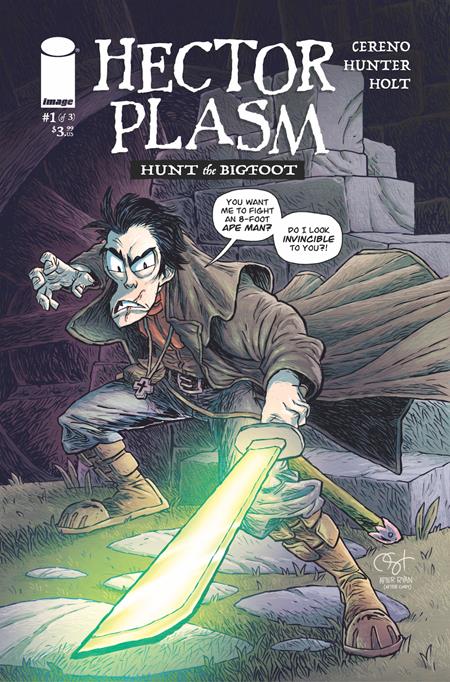 HECTOR PLASM HUNT THE BIGFOOT #1 (OF 3) CVR B DEREK HUNTER VAR (MR)