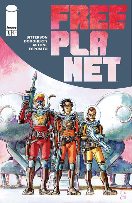 FREE PLANET #6 CVR A JED DOUGHERTY