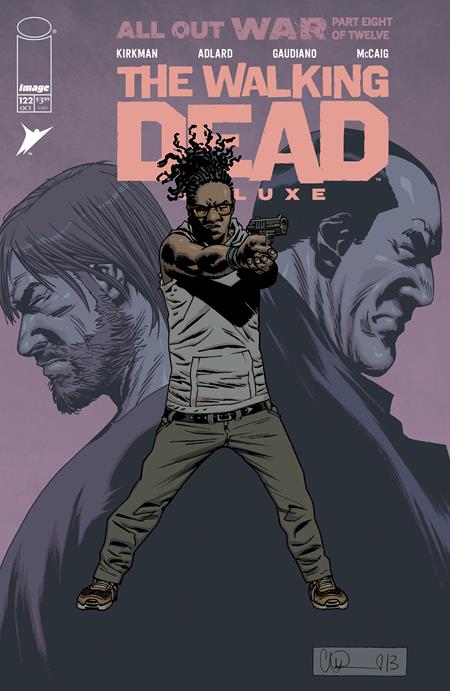 WALKING DEAD DELUXE #122 CVR B CHARLIE ADLARD & DAVE MCCAIG VAR (MR)