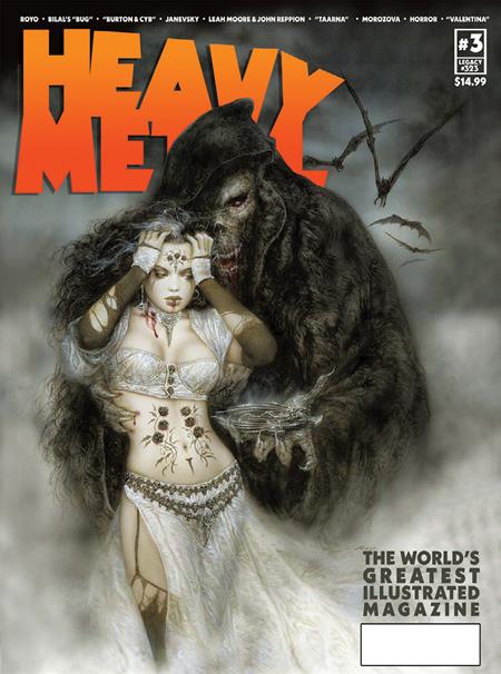 HEAVY METAL MAGAZINE #3 CVR A LUIS ROYO (MR)