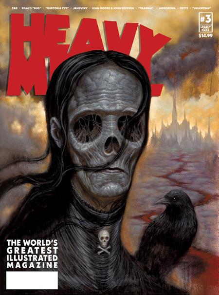 HEAVY METAL MAGAZINE #3 CVR B CHET ZAR VAR (MR)