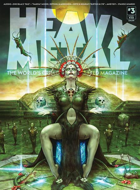 HEAVY METAL MAGAZINE #3 CVR C AUGUSTIN ALLESSIO VAR (MR)