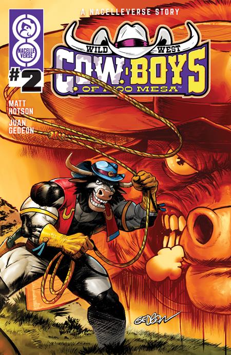 WILD WEST COW-BOYS OF MOO MESA #2 (OF 4) CVR A JUAN GEDEON