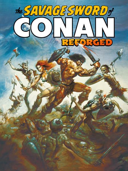 SAVAGE SWORD OF CONAN REFORGED #1 (OF 4) CVR B BORIS VALLEJO VAR (MR)