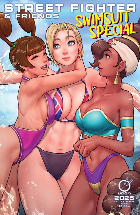 2025 STREET FIGHTER & FRIENDS SWIMSUIT SPECIAL #1 (ONE SHOT) CVR B QUASIMODOX VAR