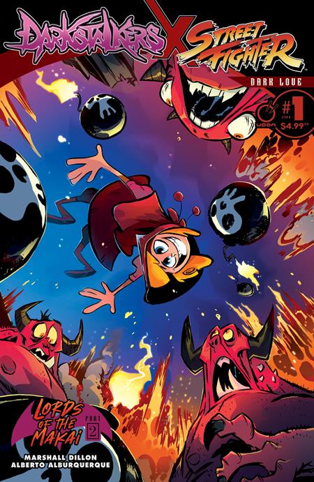 DARKSTALKERS X STREET FIGHTER DARK LOVE #1 (ONE SHOT) CVR B BRETT BEAN VAR