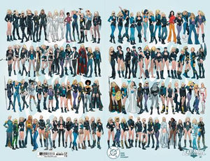 BLACK CANARY BEST OF THE BEST #1 (OF 6) CVR C OTTO SCHMIDT WRAPAROUND CARD STOCK VAR