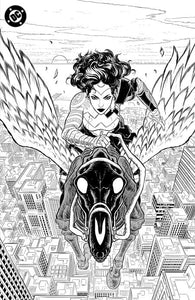 ABSOLUTE WONDER WOMAN NOIR EDITION #1 (ONE SHOT) CVR C HAYDEN SHERMAN FOIL VAR