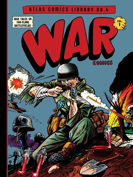 ATLAS COMICS LIBRARY HC NO 4 WAR COMICS VOL 1 (MR)