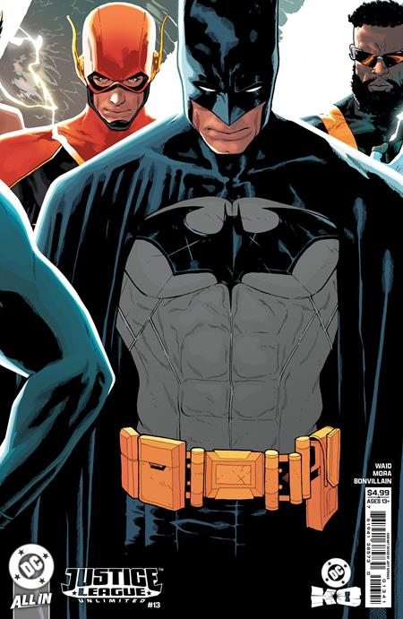 JUSTICE LEAGUE UNLIMITED #13 CVR D JEFF SPOKES CARD STOCK VAR (DC K.O.)