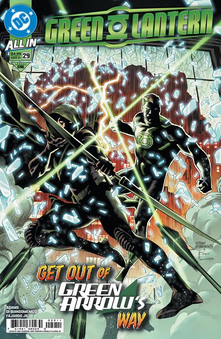 GREEN LANTERN #29 CVR A EDDY BARROWS & EBER FERREIRA
