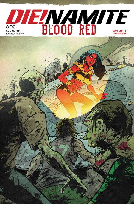 DIENAMITE BLOOD RED #2 CVR C DAVID COUSENS VAR