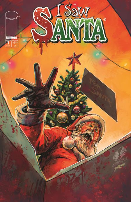 I SAW SANTA A SPAWN UNIVERSE CHRISTMAS STORY #1 (OF 2) CVR C TODOR HRISTOV VAR