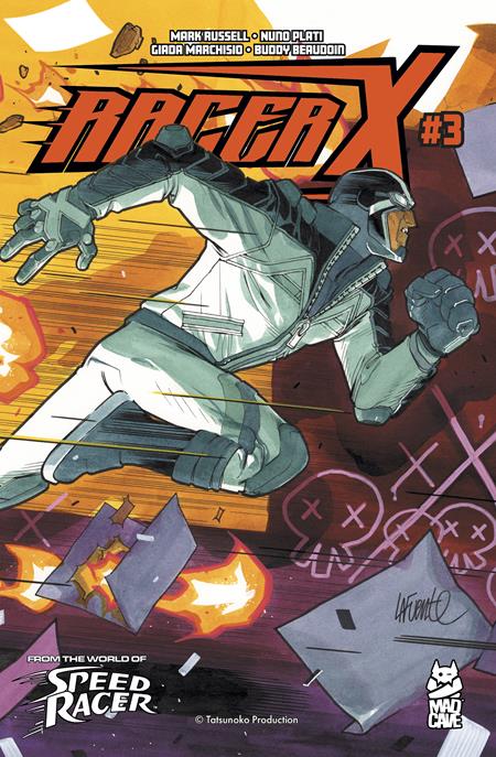 RACER X #3 (OF 8) CVR B DAVE LAFUENTE VAR