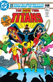 NEW TEEN TITANS #1 FACSIMILE EDITION CVR B GEORGE PEREZ & DICK GIORDANO FOIL VAR