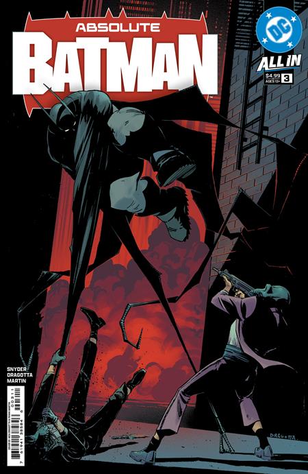 ABSOLUTE BATMAN #3 CVR A NICK DRAGOTTA (reciving the rest of our order from 12/18/2024)