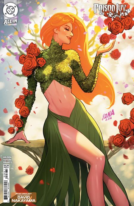 POISON IVY #28 CVR D DAVID NAKAYAMA ARTIST SPOTLIGHT CARD STOCK VAR