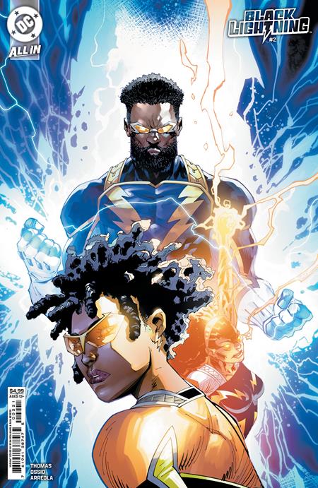 BLACK LIGHTNING #2 CVR B RYAN BENJAMIN CARD STOCK VAR