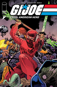 GI JOE A REAL AMERICAN HERO #312 CVR A ANDY KUBERT & TAMRA BONVILLAIN