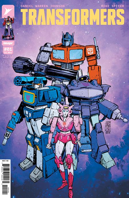 TRANSFORMERS #1 Tenth Printing Cvr D Jorge Corona & Mike Spicer Var