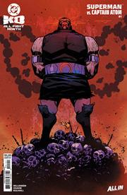 DC K.O. SUPERMAN VS CAPTAIN ATOM #1 (ONE SHOT) CVR D SANFORD GREENE CARD STOCK VAR