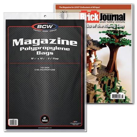 MAGAZINE BAGS (PACK OF 100)(IN STORE ONLY)
