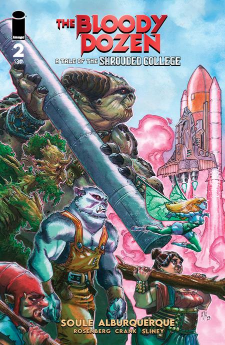 BLOODY DOZEN A TALE OF THE SHROUDED COLLEGE #2 (OF 6)  CVR B ALBERTO JIMENEZ ALBUERQUE VAR