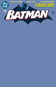 BATMAN #608 FACSIMILE EDITION CVR C BLANK CARD STOCK VAR