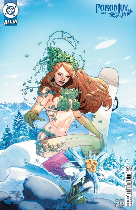 POISON IVY #29 CVR D MAHMUD ASRAR & ALEJANDRO SANCHEZ SWEATER WEATHER CARD STOCK VAR