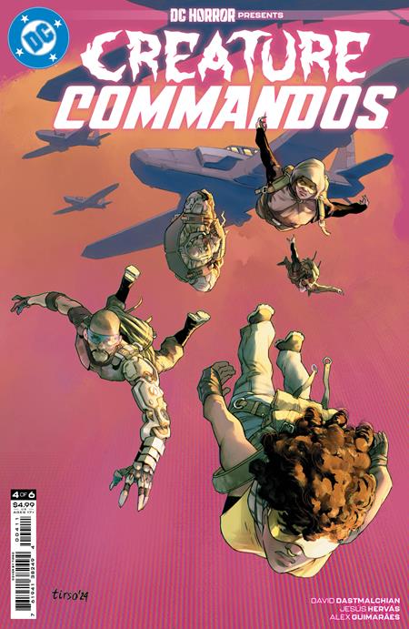 DC HORROR PRESENTS CREATURE COMMANDOS #4 (OF 6) CVR A TIRSO (MR)