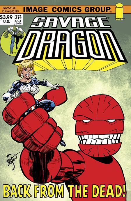 SAVAGE DRAGON #274 CVR B ERIK LARSEN 70S TRADE DRESS VAR (MR) (RES)