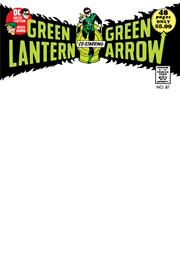 GREEN LANTERN #87 FACSIMILE EDITION CVR B BLANK CARD STOCK VAR