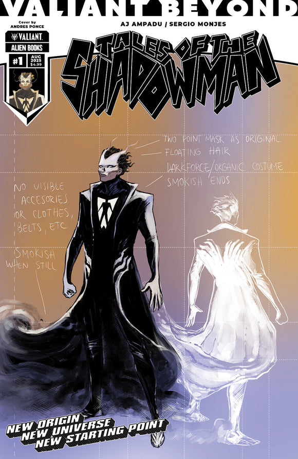 Valiant Beyond: Tales of the Shadowman #1 Variant D (Ponce Design Variant)