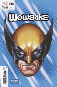 WOLVERINE 45 MARK BROOKS HEADSHOT VARIANT