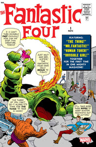 FANTASTIC FOUR #1 FACSIMILE EDITION FOLDED POSTER